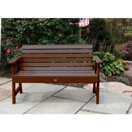 HIGHWOOD USA Highwood® Weatherly 5' Outdoor Bench, Weathered Acorn AD-BENW3-ACE